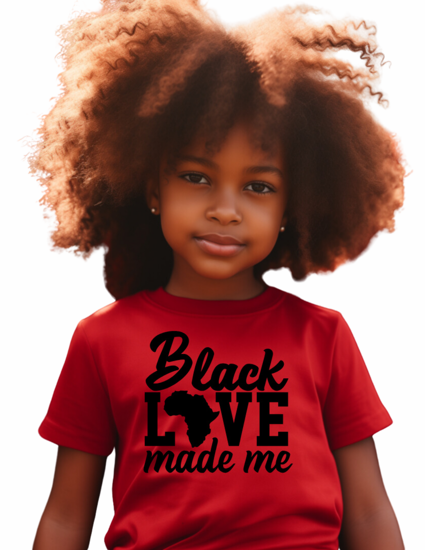 Black Love Made Me Kid TShirt