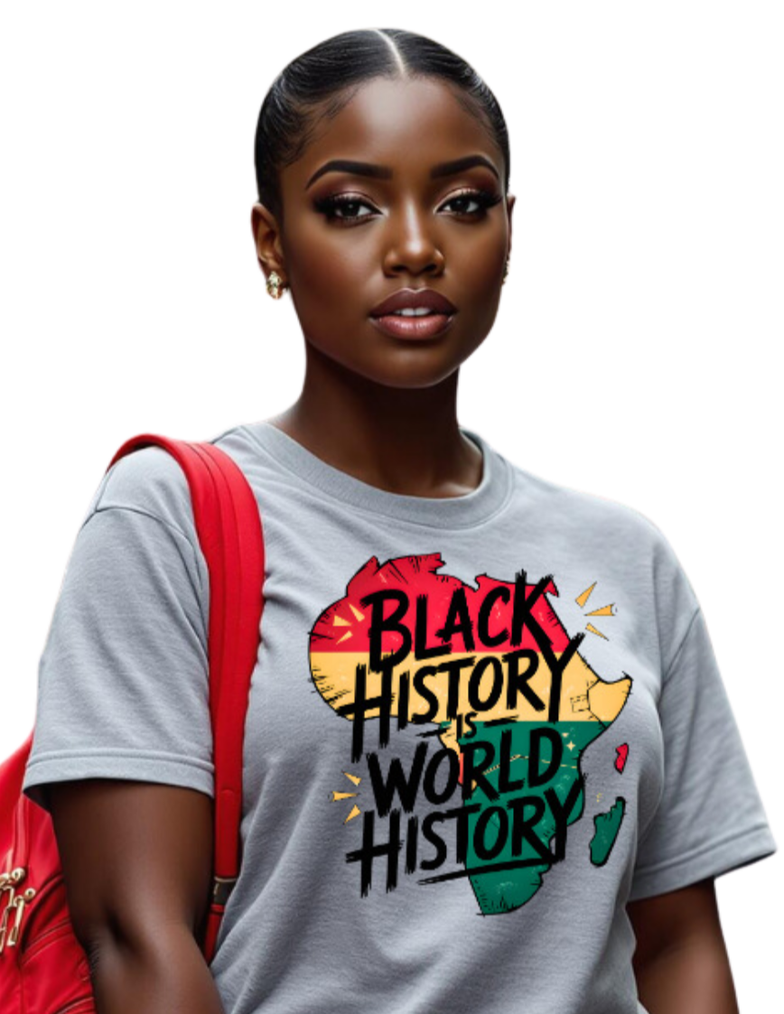 Black History is World History T-Shirt
